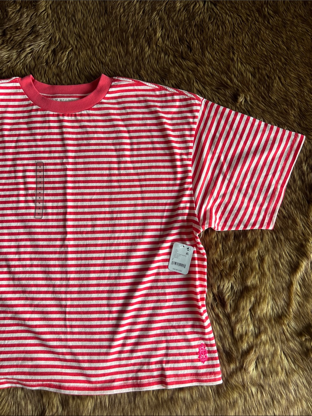 NWT FP Movement Striped Tee - Picture 3 of 8